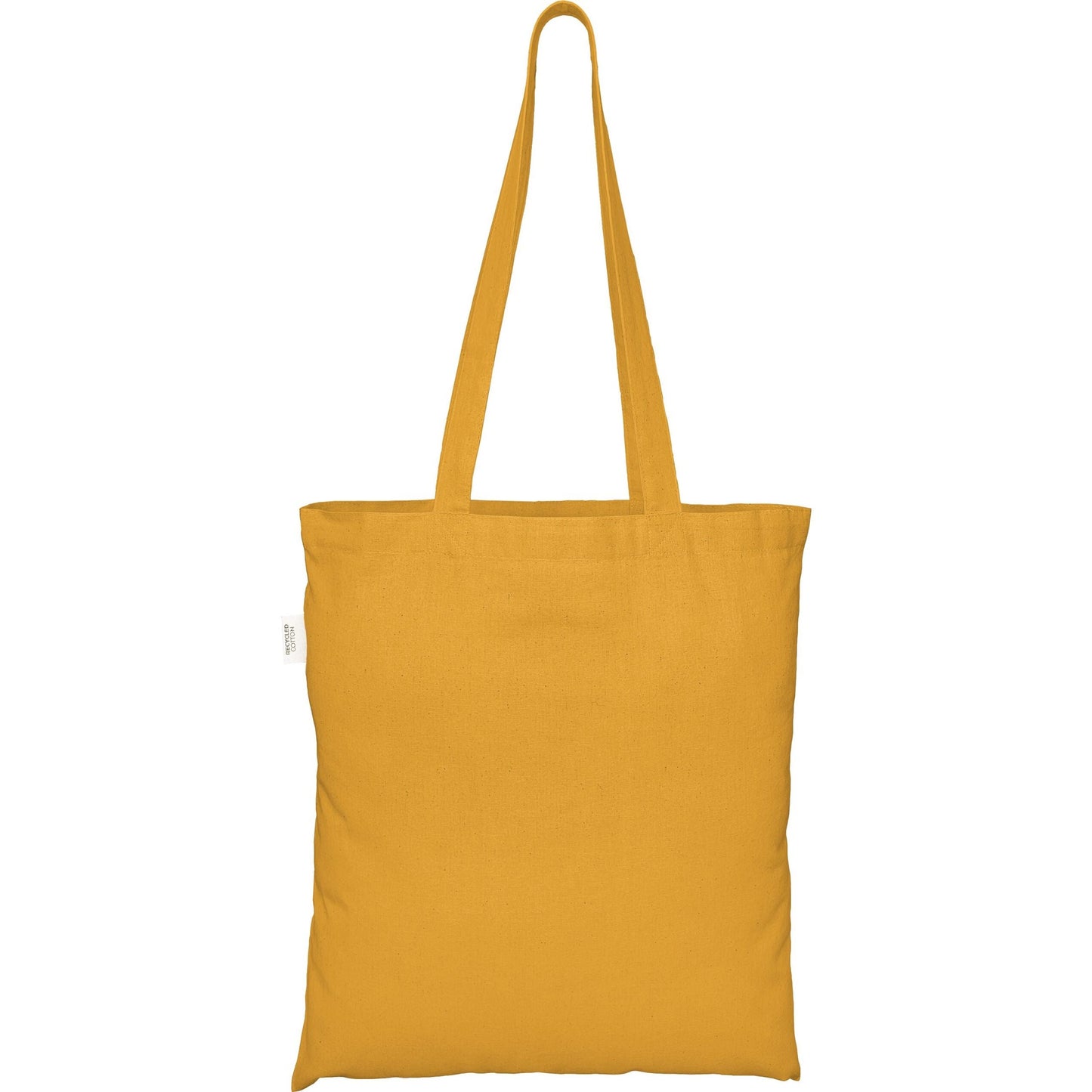 100% Recycled Cotton Tote Bag - Yellow