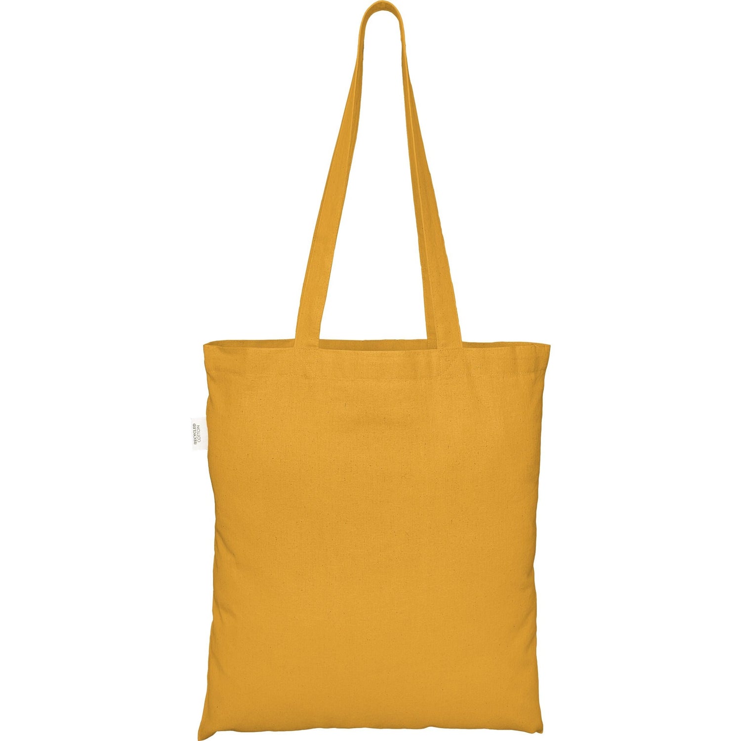100% Recycled Cotton Tote Bag - Yellow
