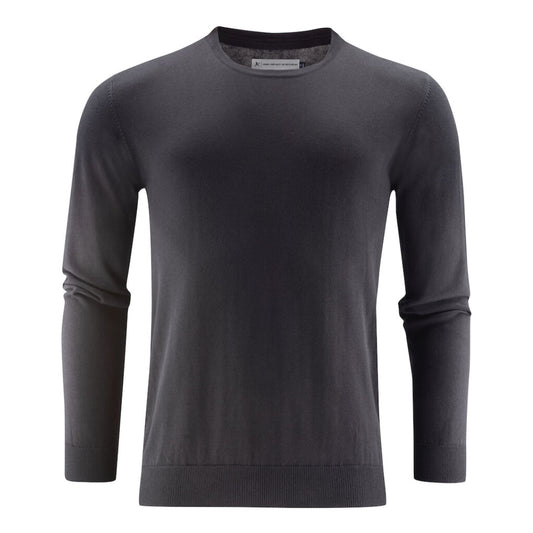 Ashland U-Neck Knit Sweat - Black