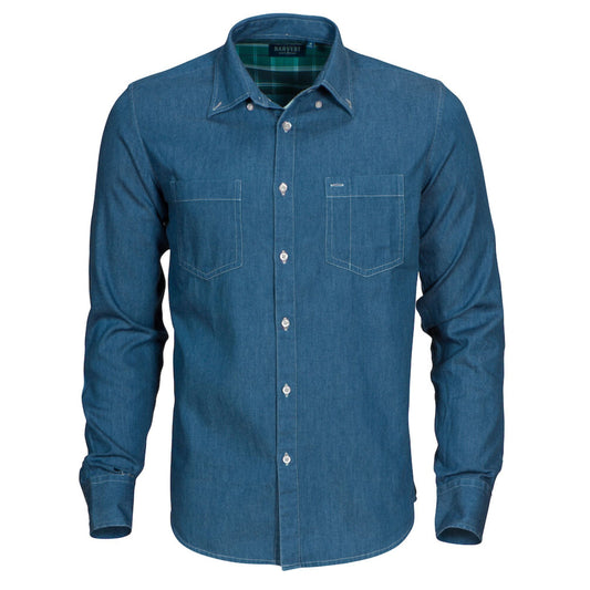 Jupiter Denim Look Shirt - Blue Denim