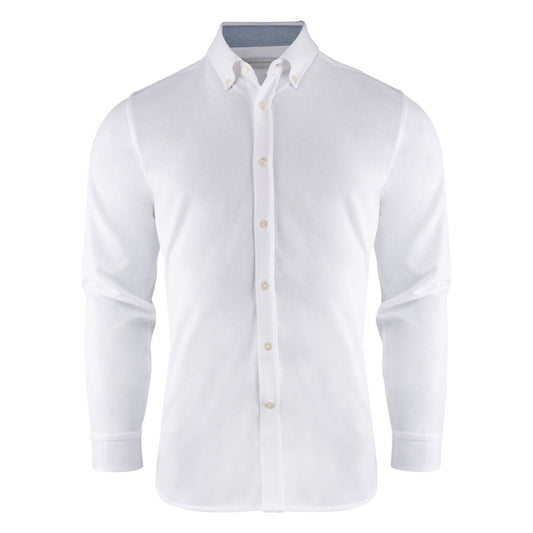 Burlingham Jersey Shirt - White