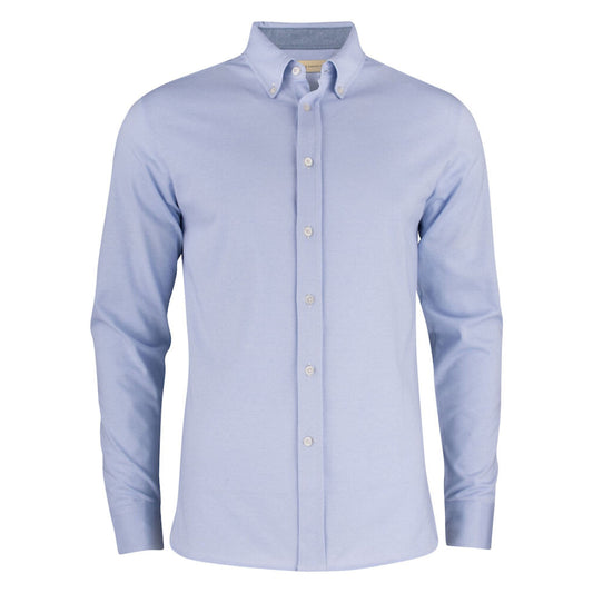 Burlingham Jersey Shirt - Light Blue