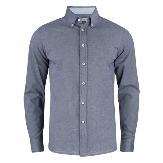 Burlingham Jersey Shirt - Navy