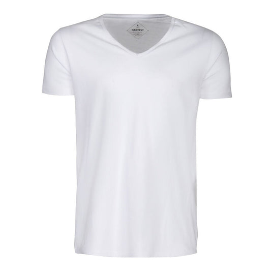 Whailford V-Neck T-Shirt - White