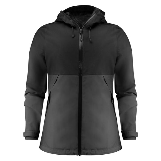 Ladies Northville Two-Tone Shell Jacket - Black