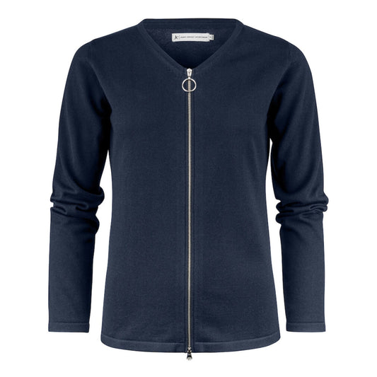 Ladies Knitted Cardigan
 - Navy