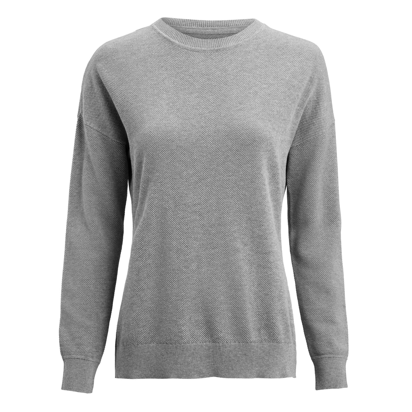 Ladies Ashland Casual Knit - Grey Melange