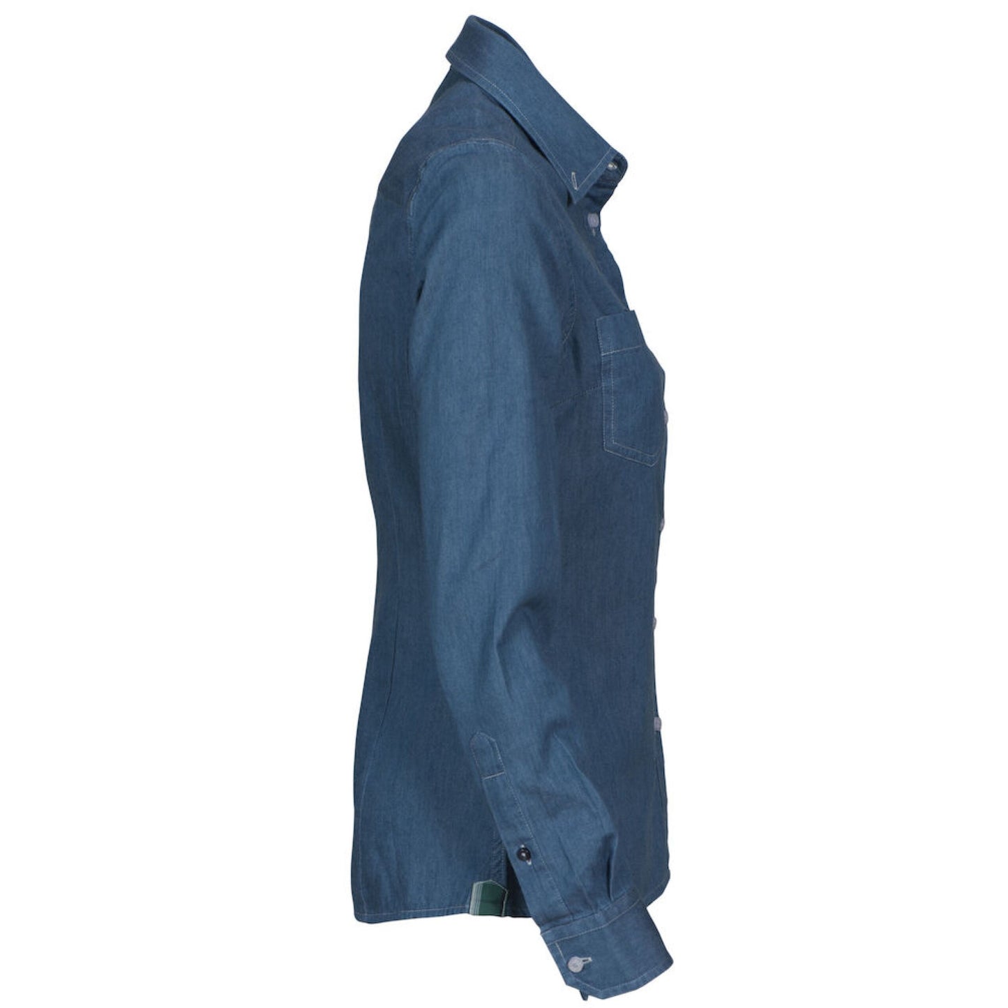  Ladies Jupiter Shirt - Blue Denim