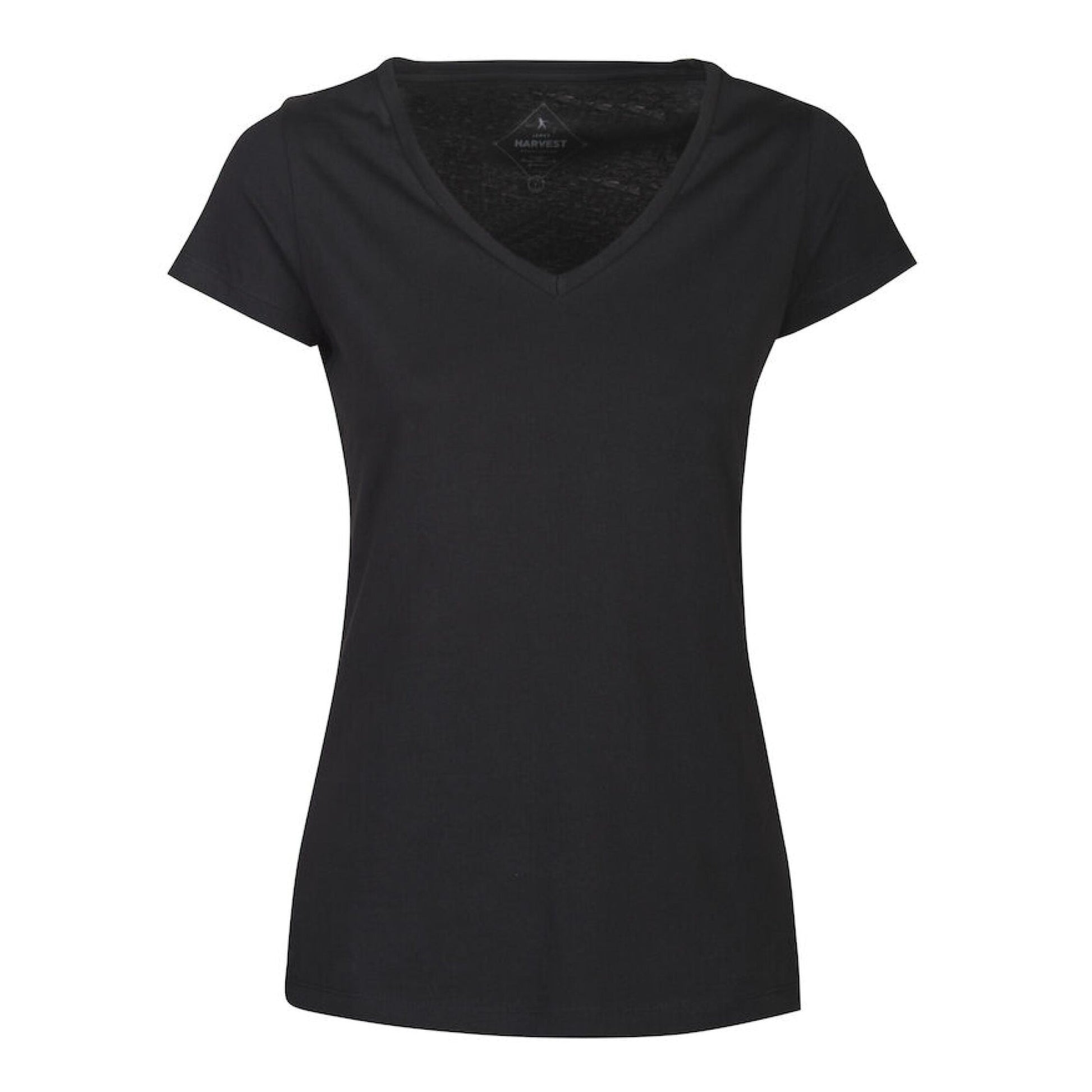 Whailford V-Neck Ladies T - Black