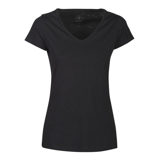 Whailford V-Neck Ladies T - Black