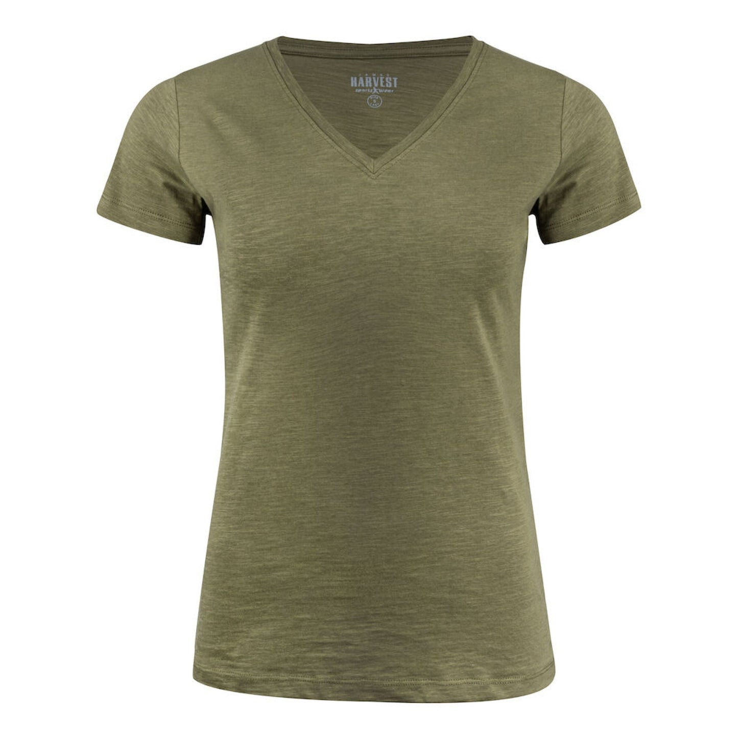 Whailford V-Neck Ladies T - Moss Green