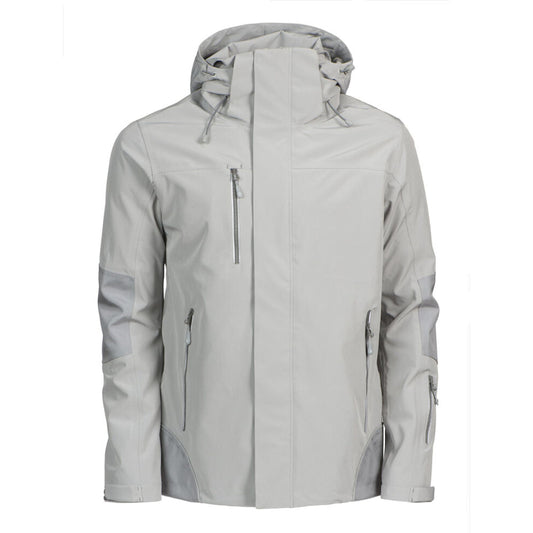 Islandblock Shell Jacket - Light Grey