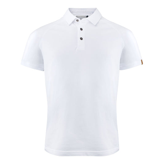 Brookings Modern Polo Shirt - White