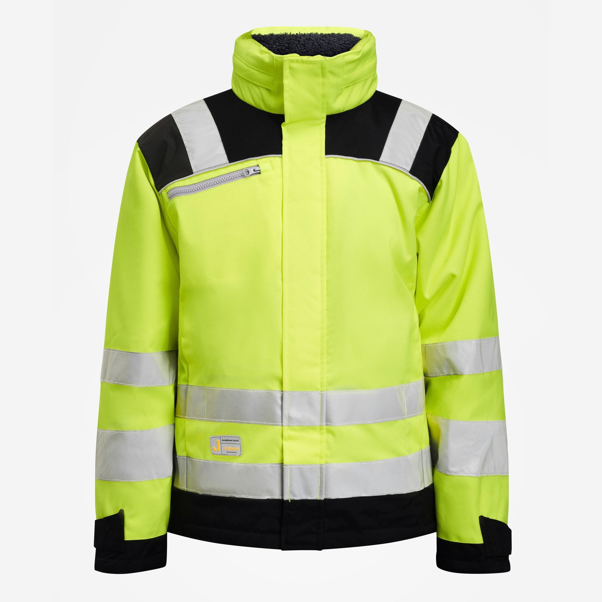 Winter Jacket Star Hi-Vis - Yellow/Black