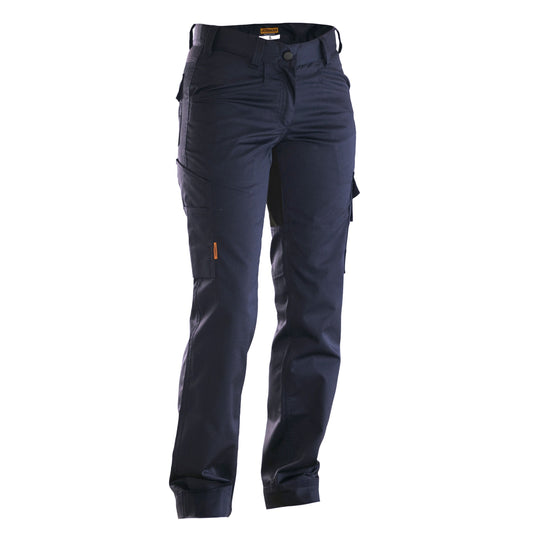 Womens Service Trousers Stretch - Navy / Black