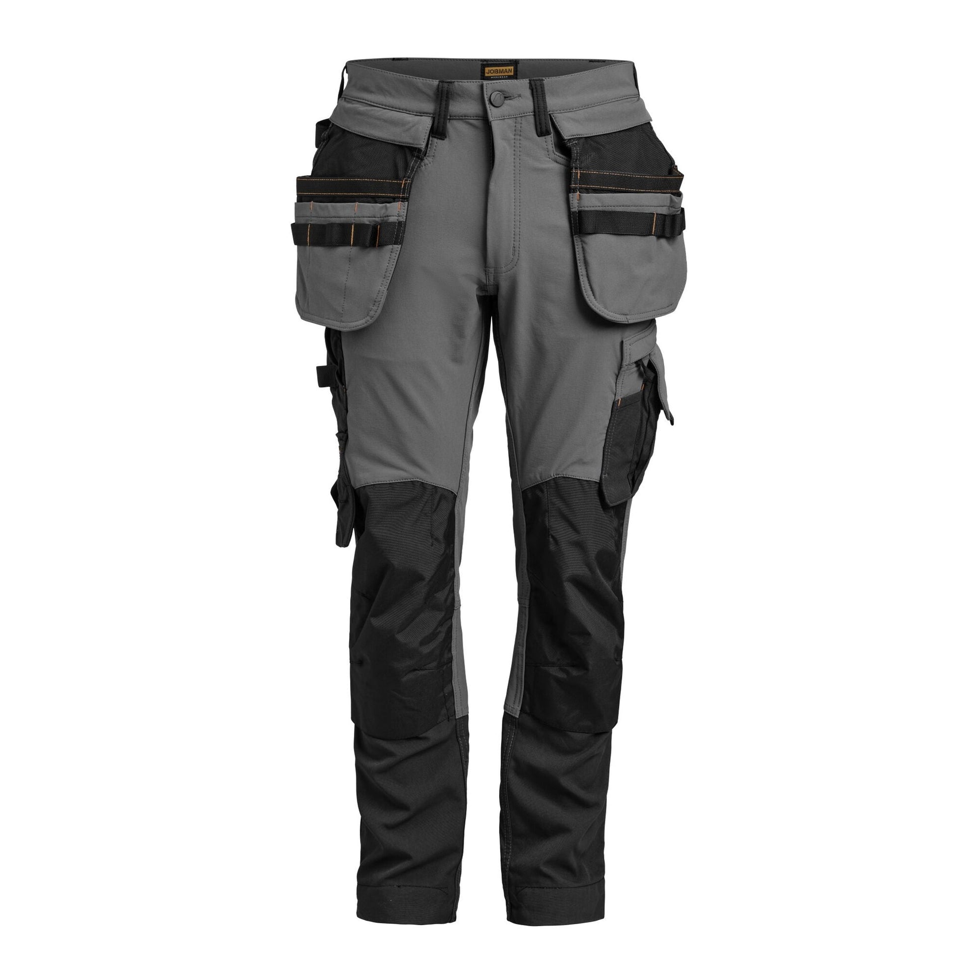 Craftsman Trouser 4-Way Stretch - Dark Grey/Black