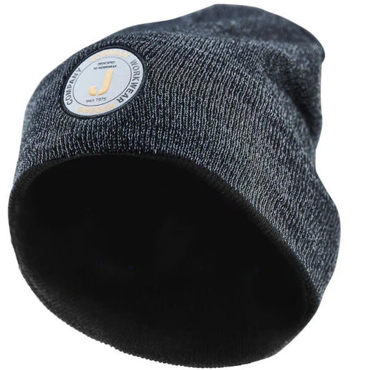 Reflective Beanie - Black