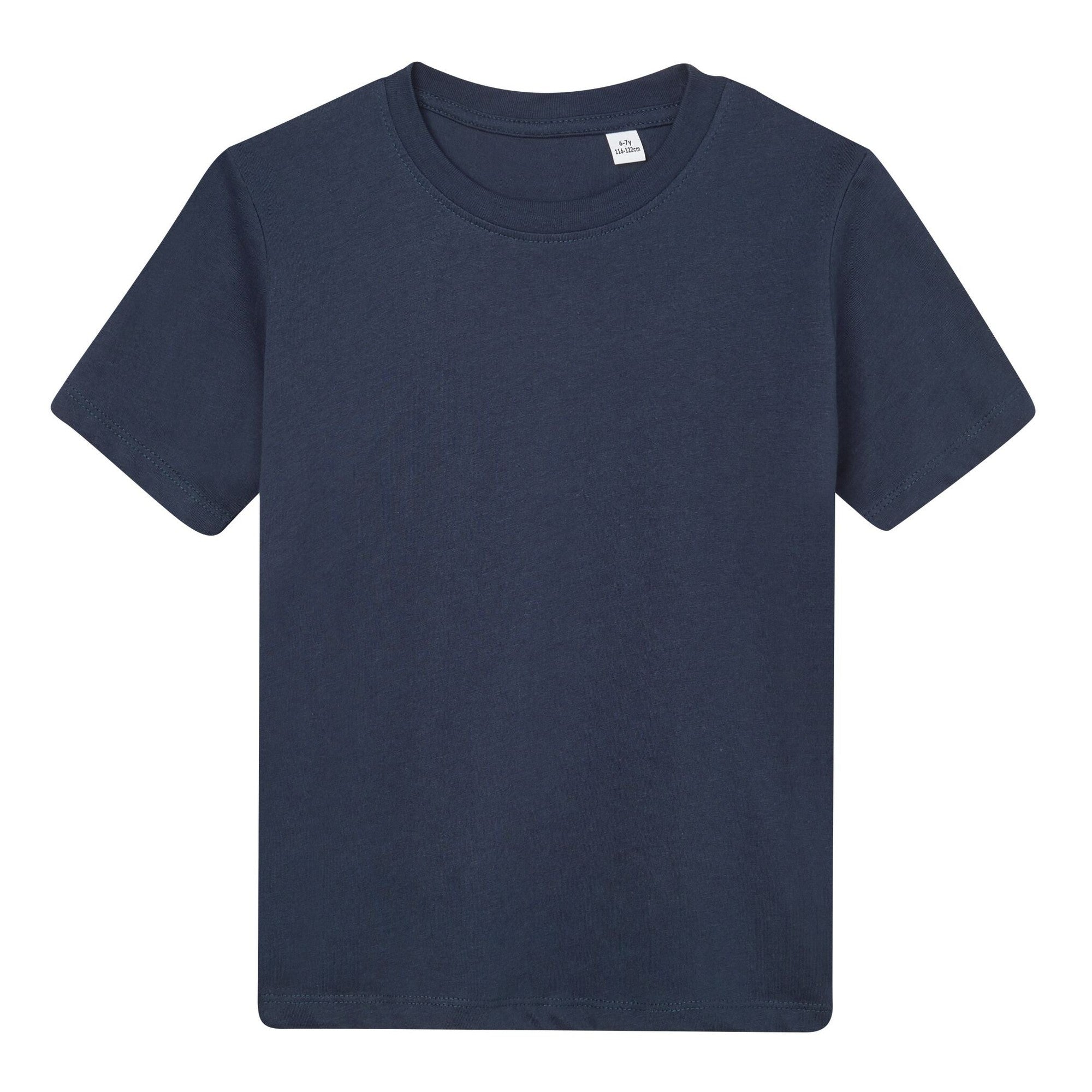 Kid's Essential Organic T - Navy – Custom Planet