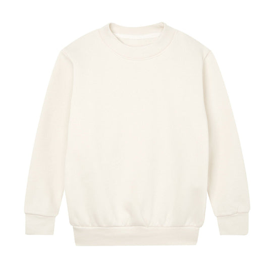 Kid's Essential Organic Sweatshirt - Natural