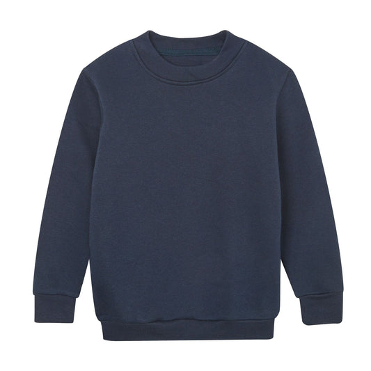 Kid's Essential Organic Sweatshirt - Navy
