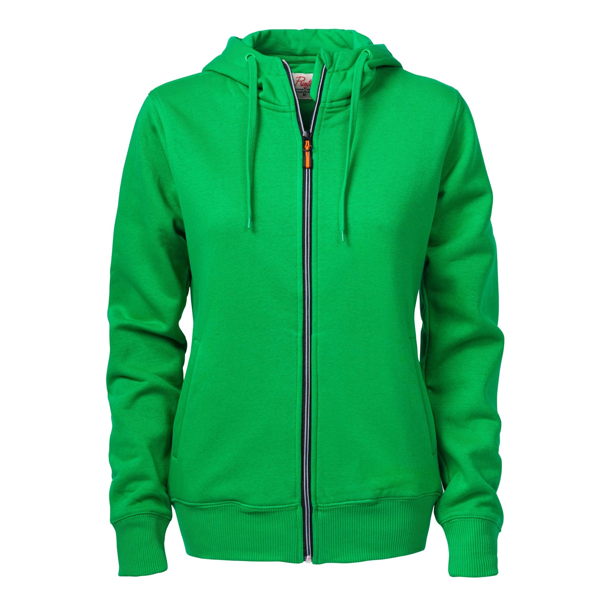Ladies Overhead Full Zip Hoody - Fresh Green