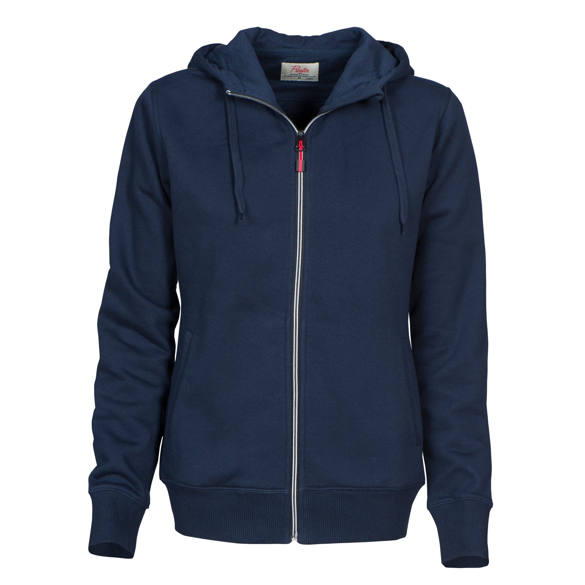 Ladies Overhead Full Zip Hoody - Navy