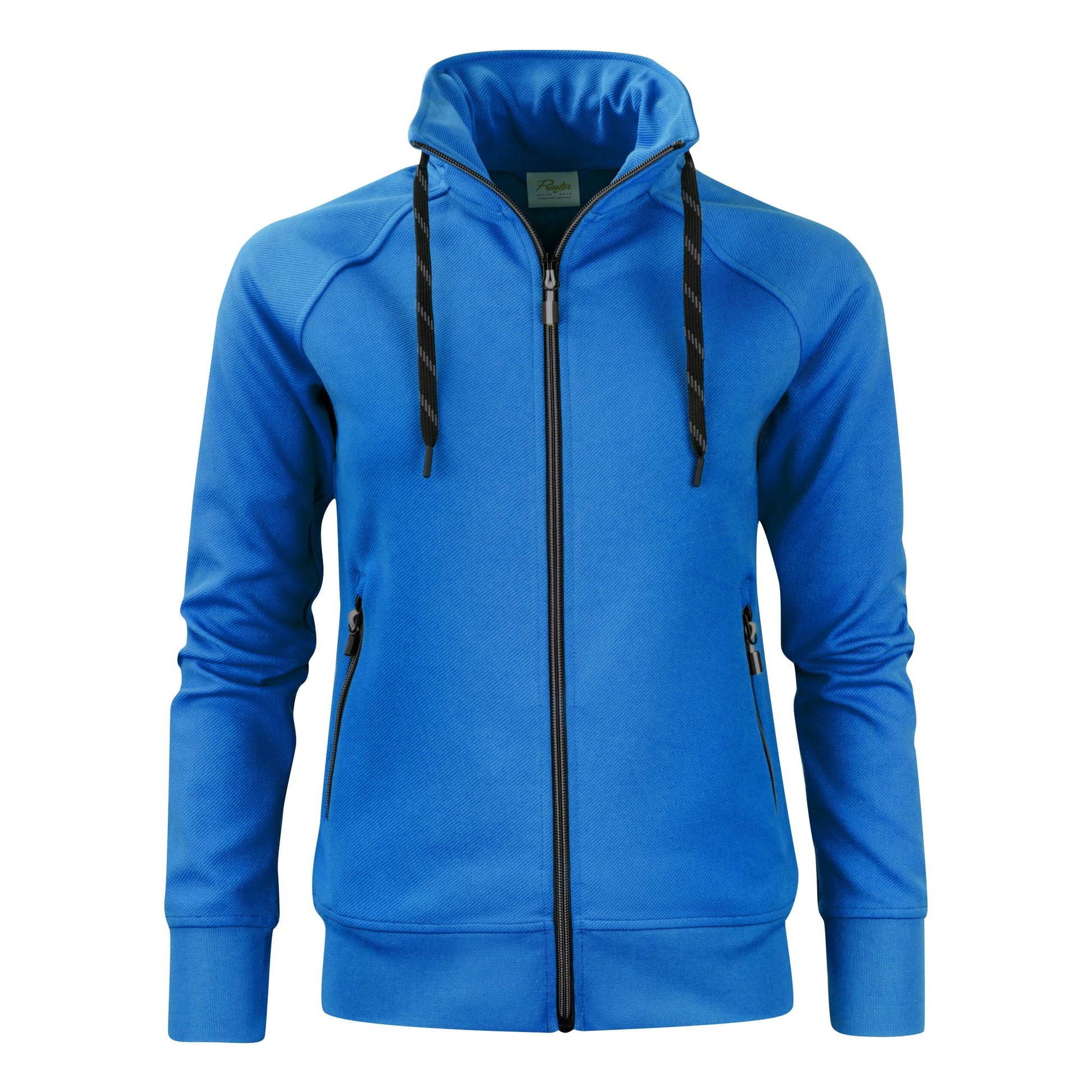 Ladies Jog Full Zip Sweatshirt 		
 - Ocean Blue