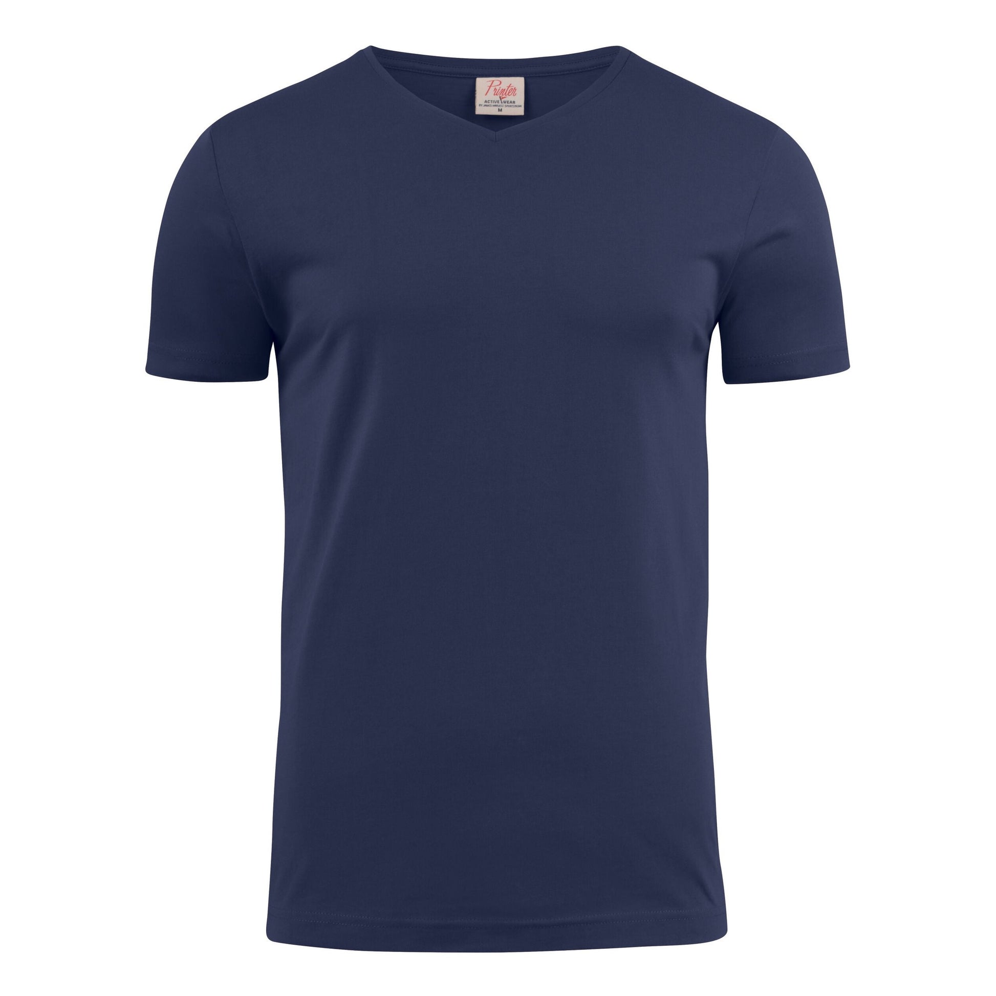 Heavy V-Neck T-Shirt - Navy