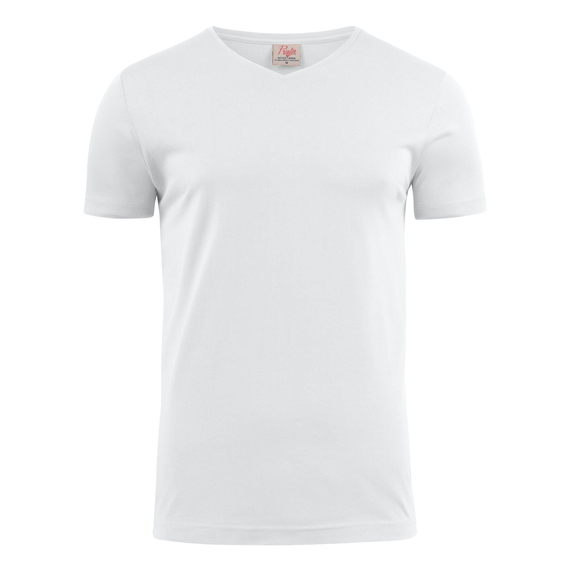 Heavy V-Neck T-Shirt - White