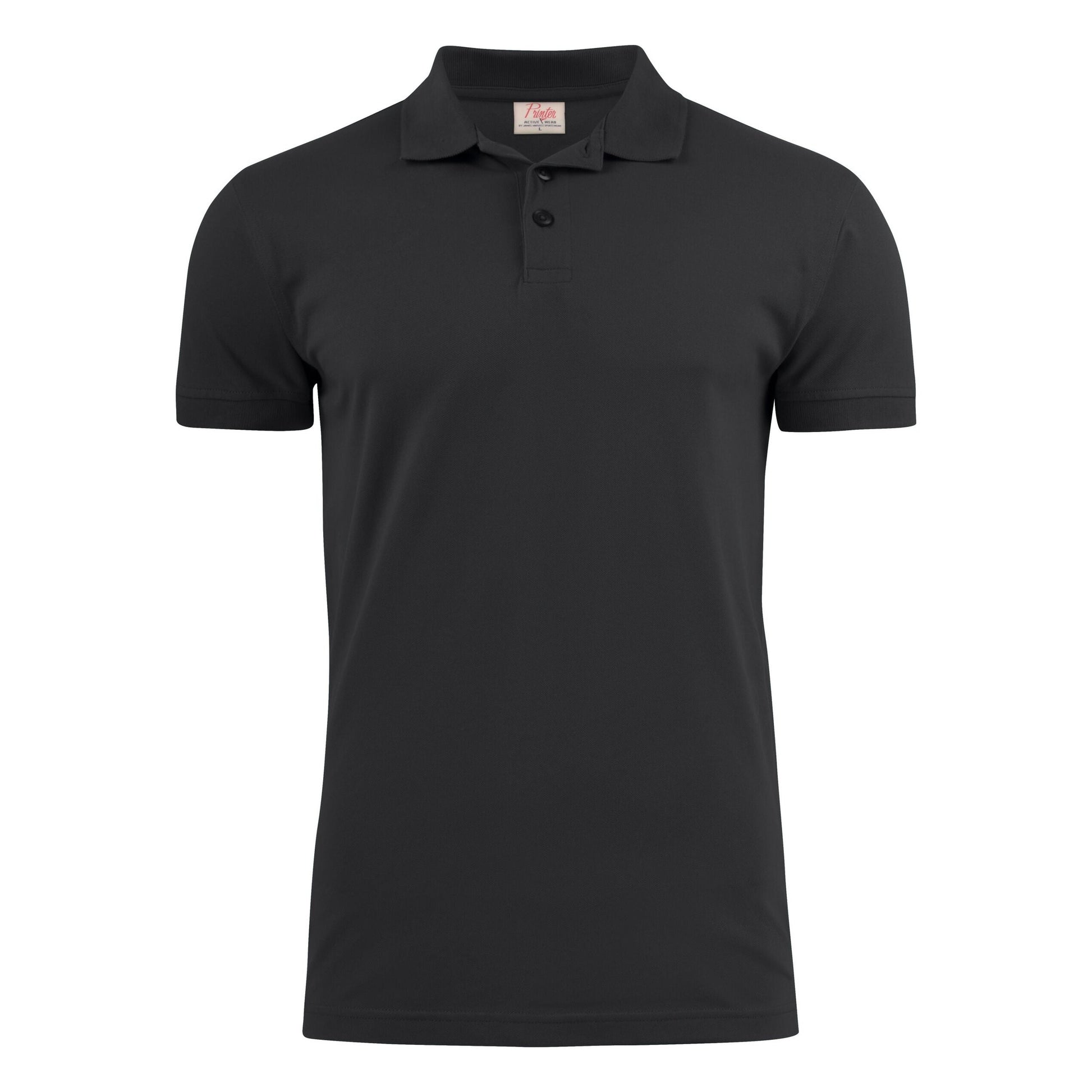 Surf Stretch Polo - Black