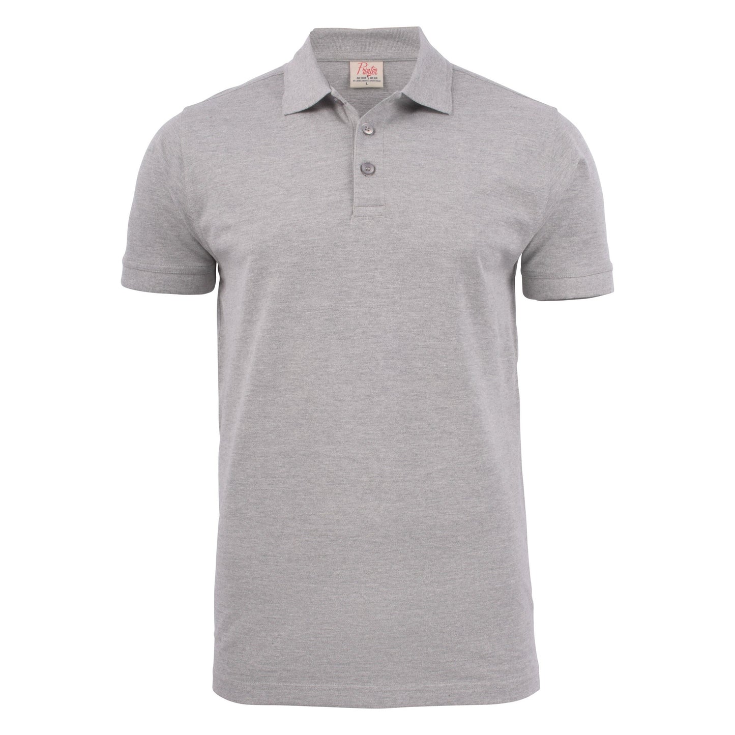 Surf Stretch Polo - Grey Melange