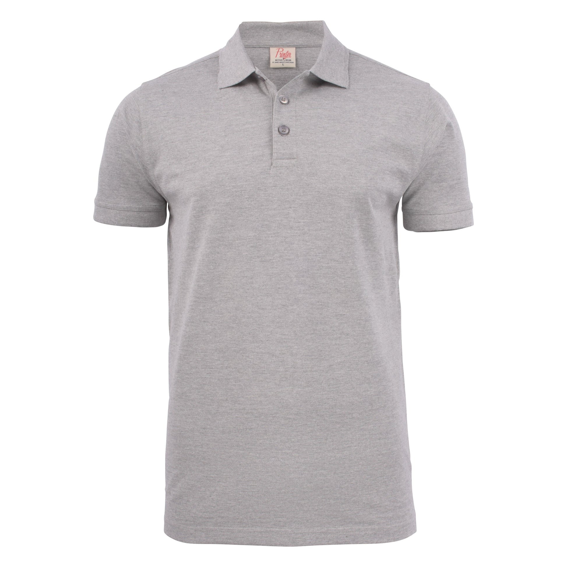 Surf Stretch Polo - Grey Melange