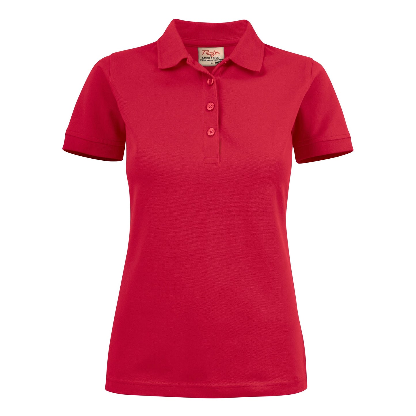 Ladies Surf Stretch Polo - Red