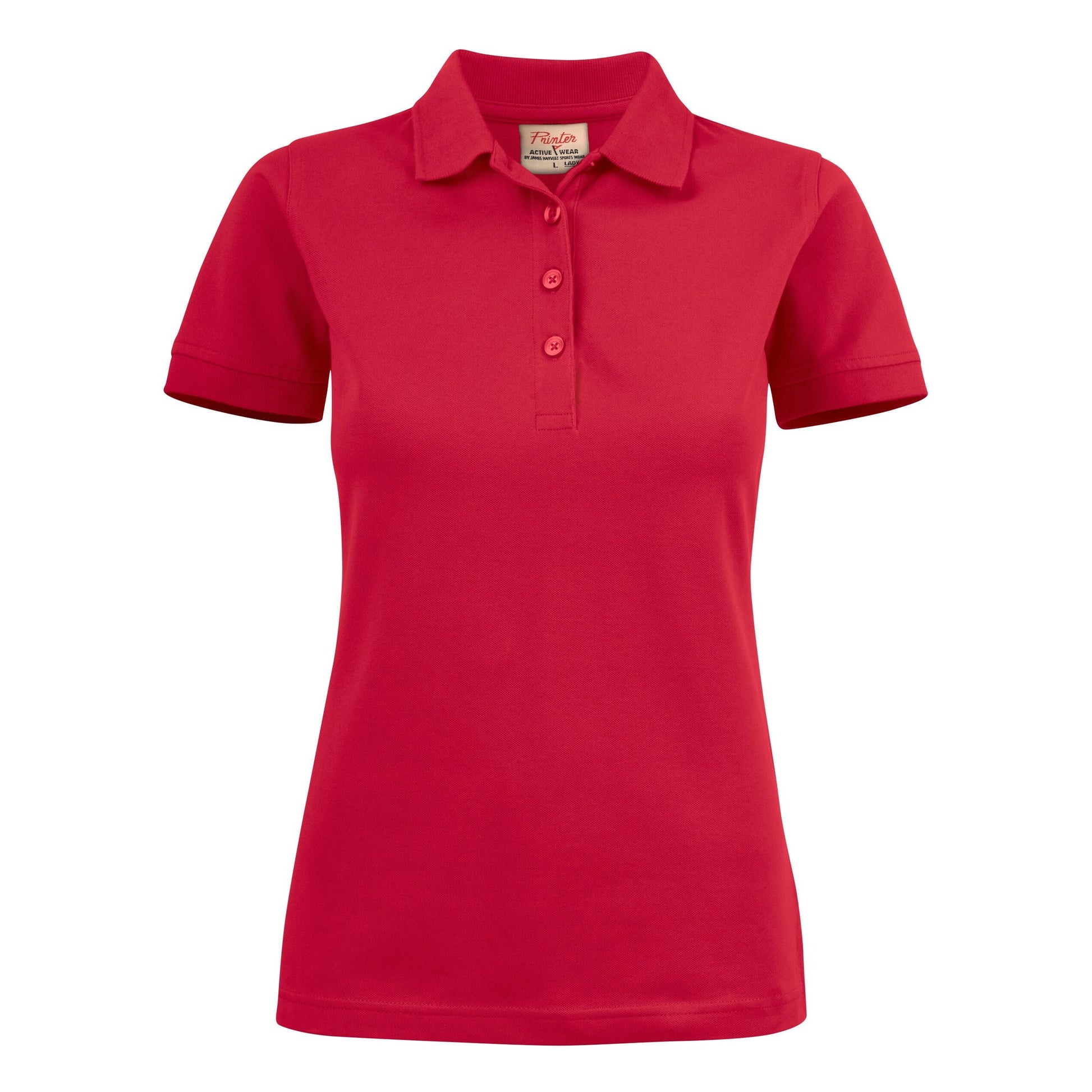 Ladies Surf Stretch Polo - Red