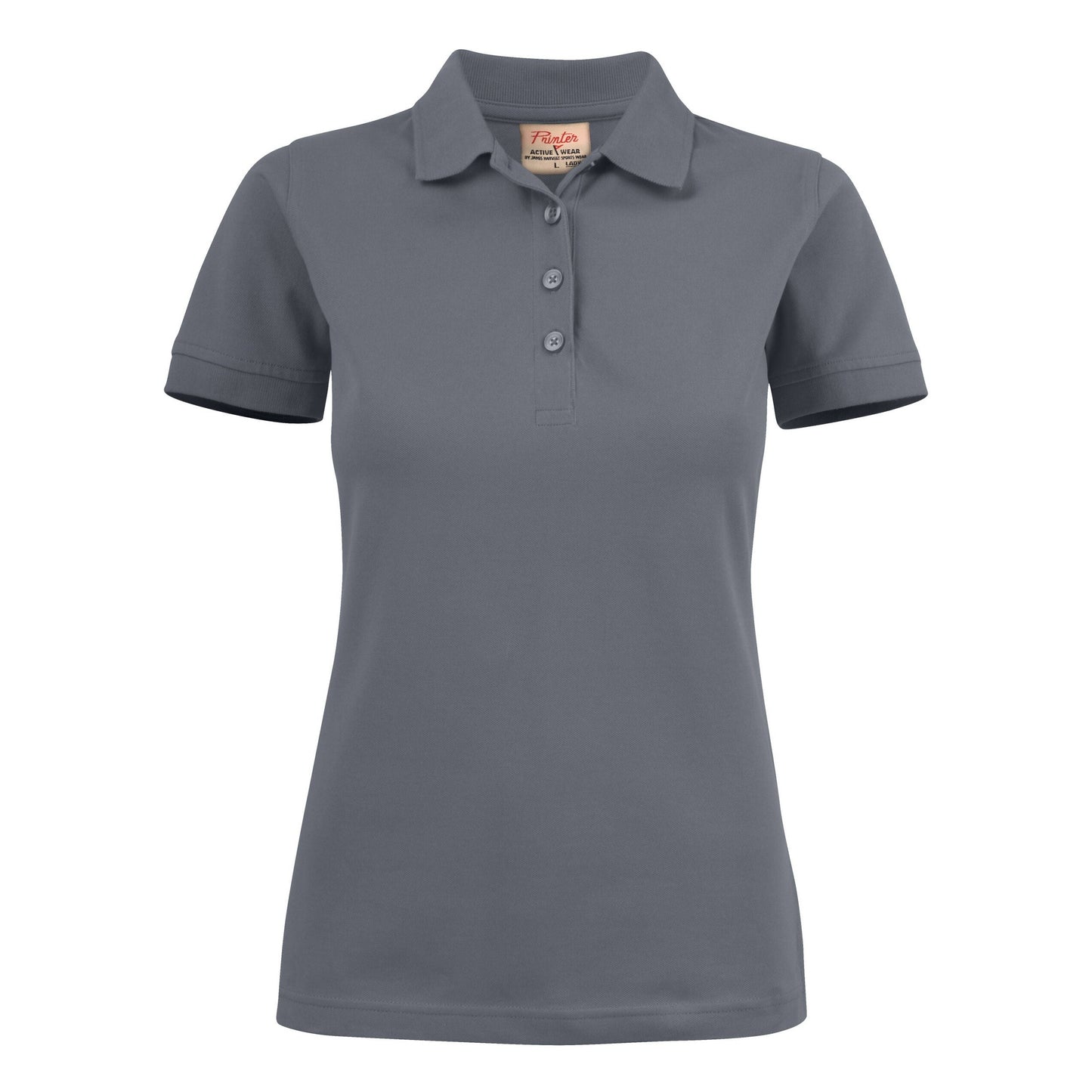Ladies Surf Stretch Polo - Steel Grey