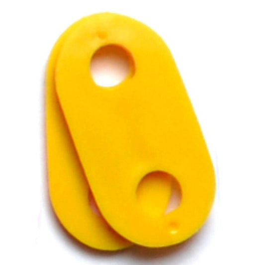 Drawstring Stopper - Yellow