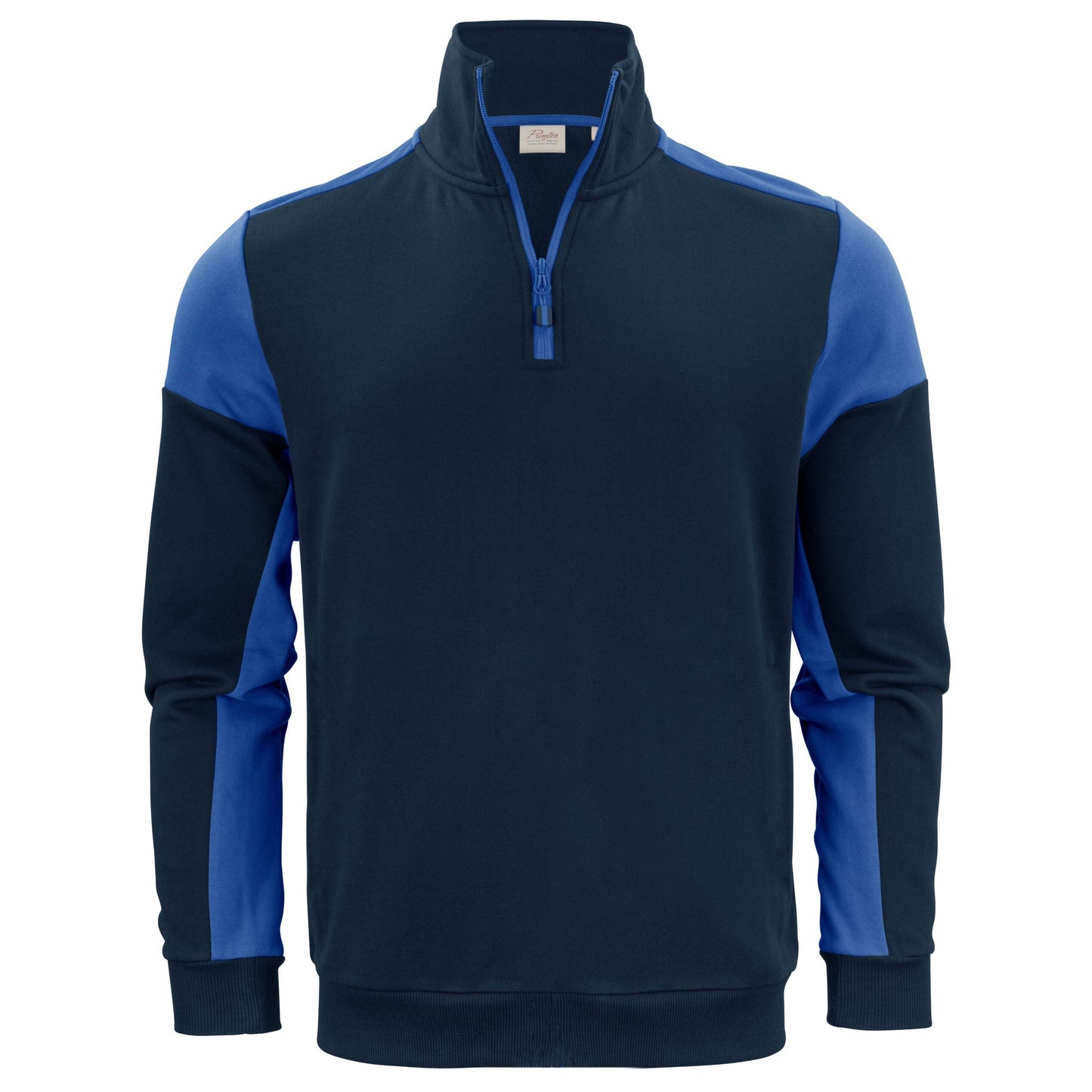 Half Zip Sweatshirt - Navy/Cobalt