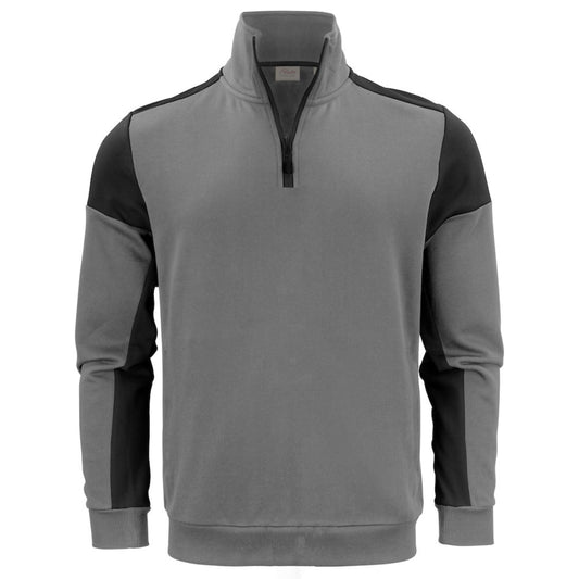 Half Zip Sweatshirt - Anthracite/Black