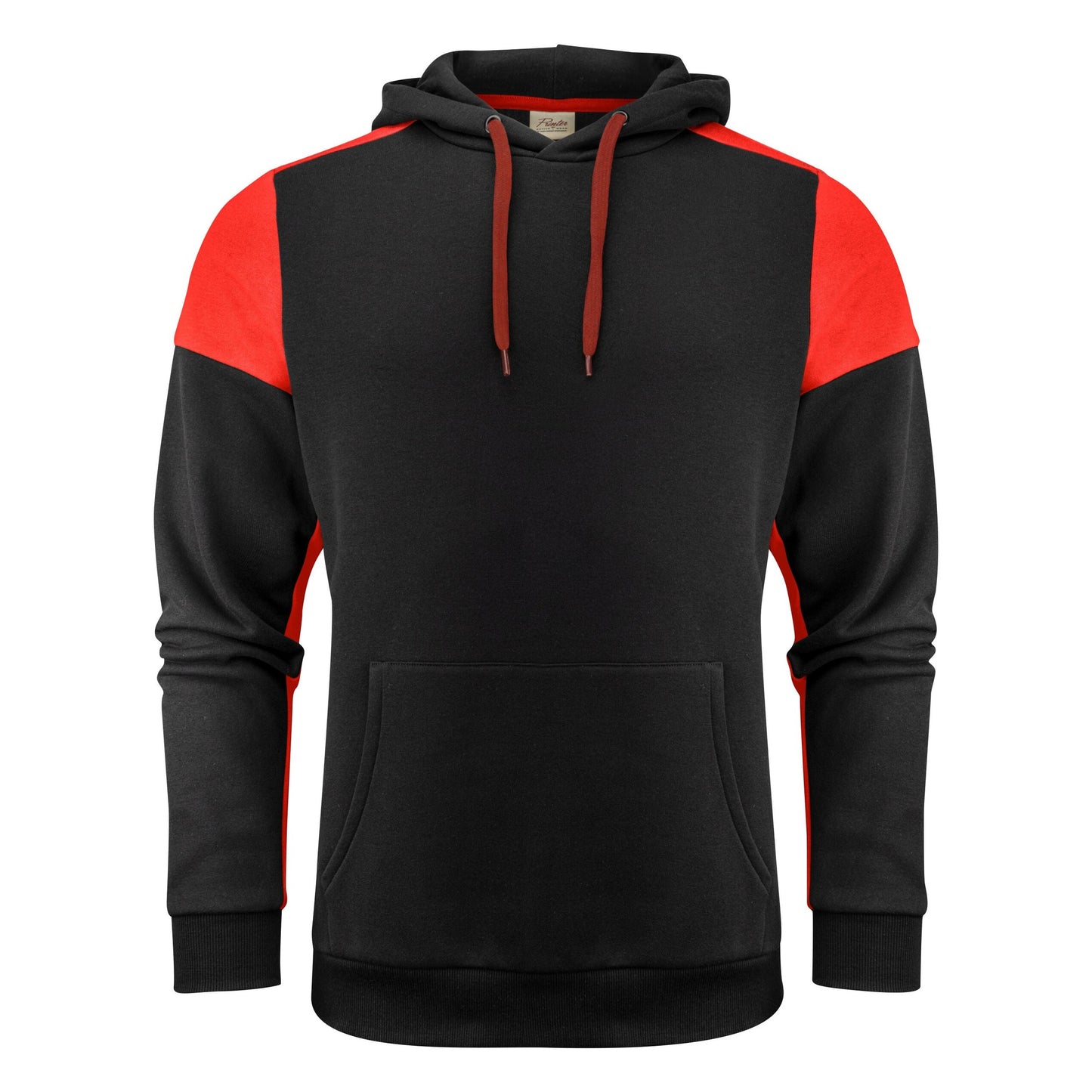 Hoodie Unisex - Black/Red