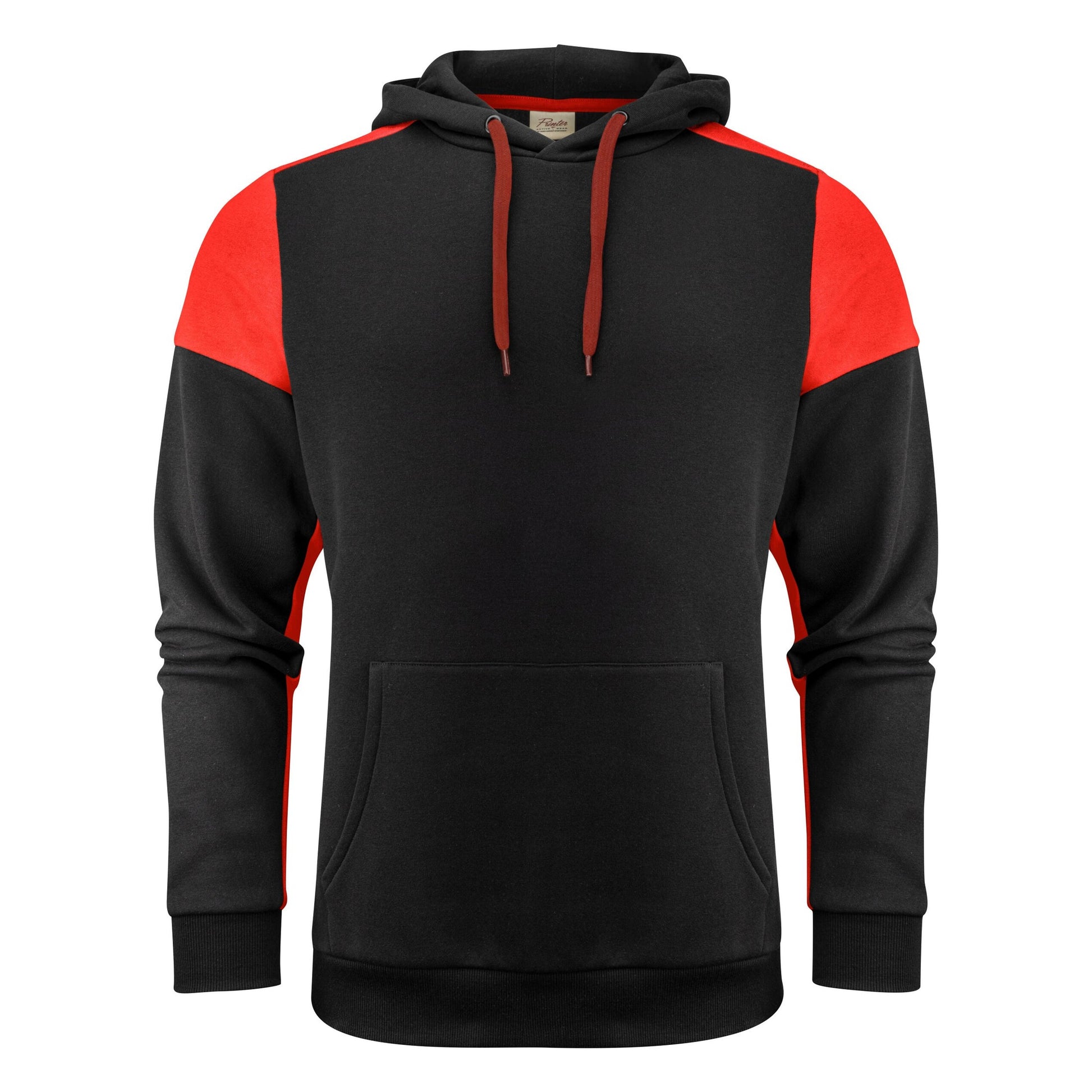 Hoodie Unisex - Black/Red