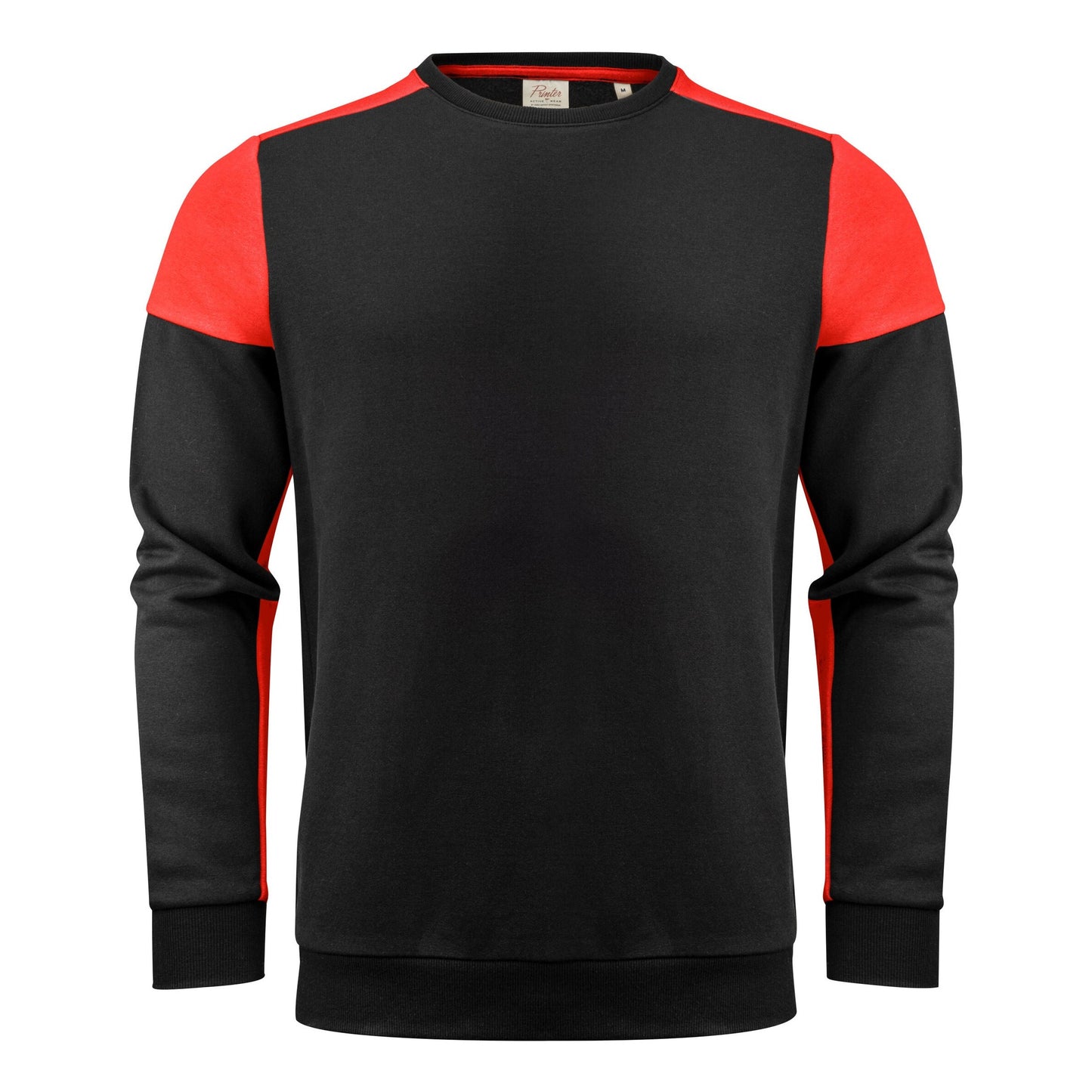 Crewneck Sweatshirt - Black/Red