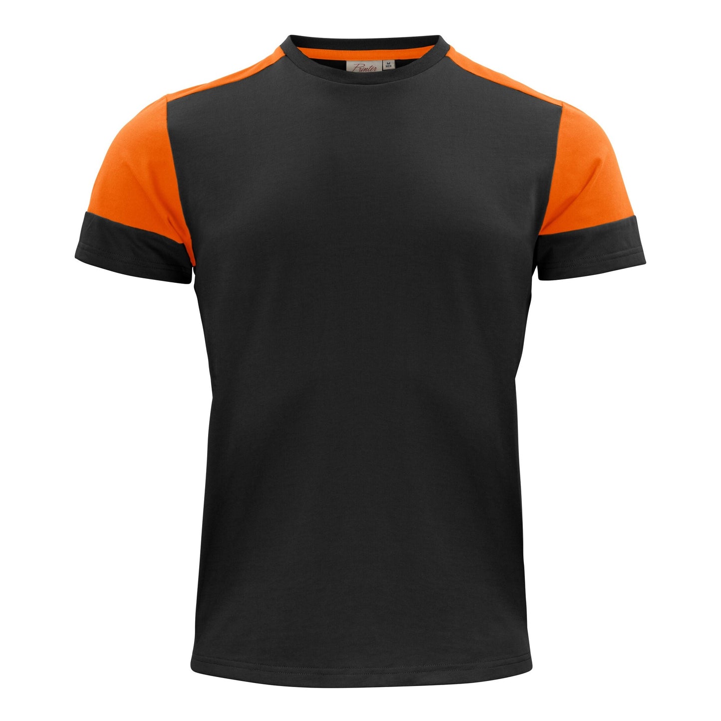 T-Shirt - Black/Orange