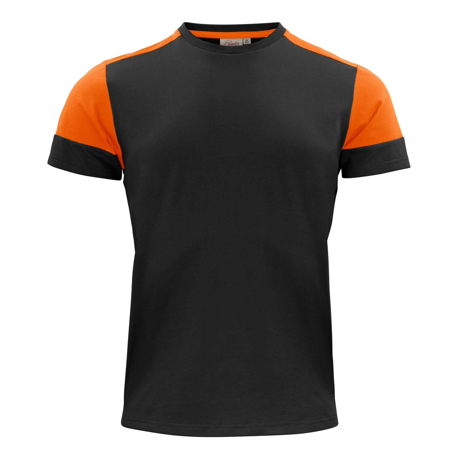 T-Shirt - Black/Orange