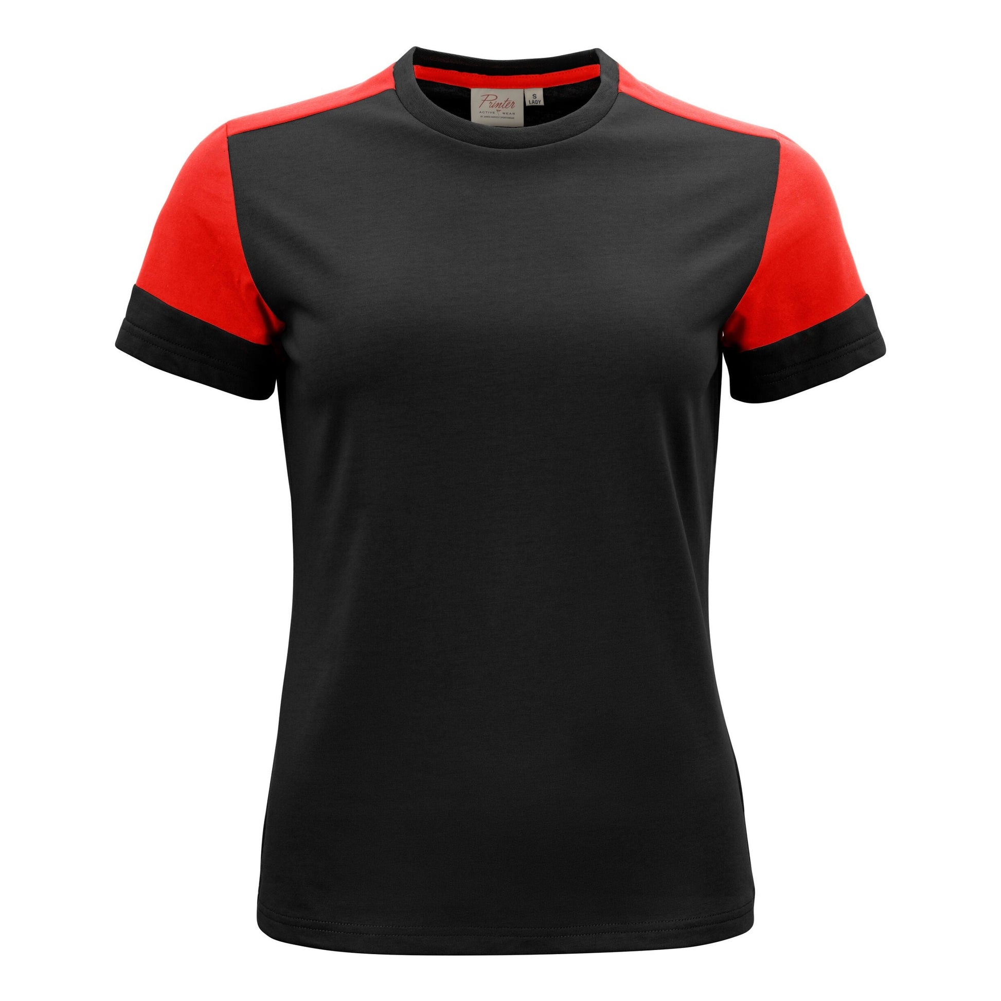 Ladies T-Shirt 		
 - Black/Red