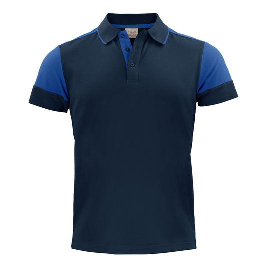 Polo Shirt - Navy/Cobalt