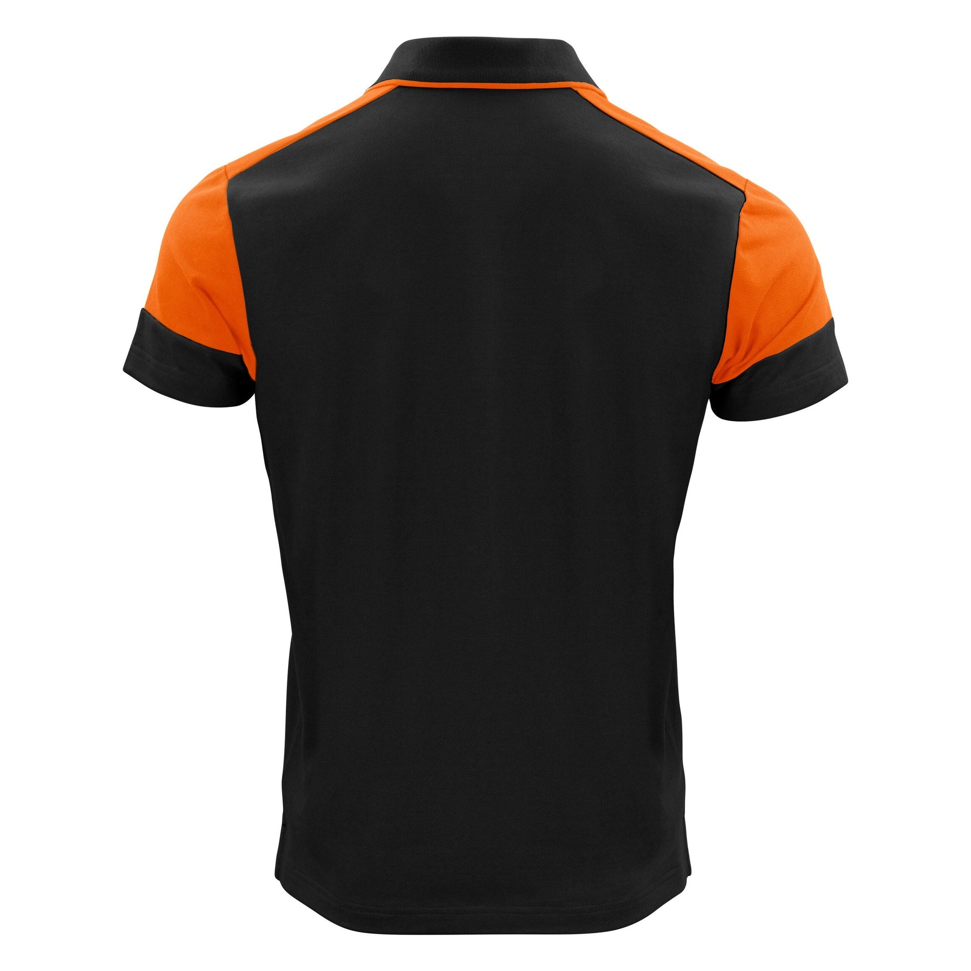 Polo Shirt - Black/Orange