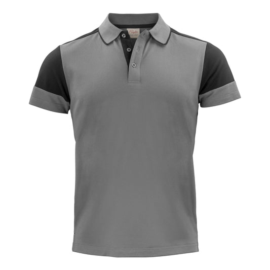 Polo Shirt - Anthracite/Black