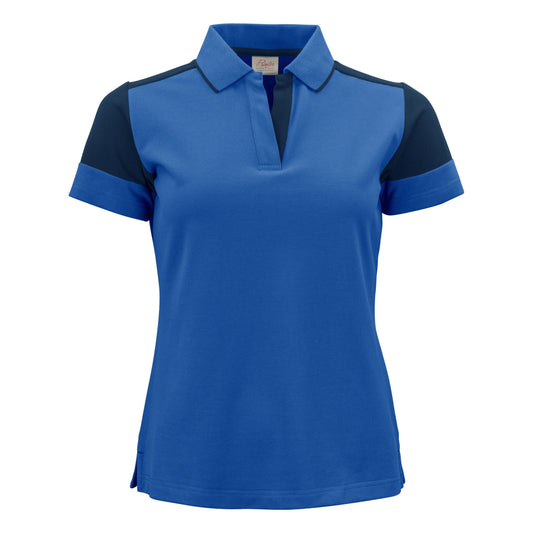 Ladies Polo Shirt - Cobalt/Navy