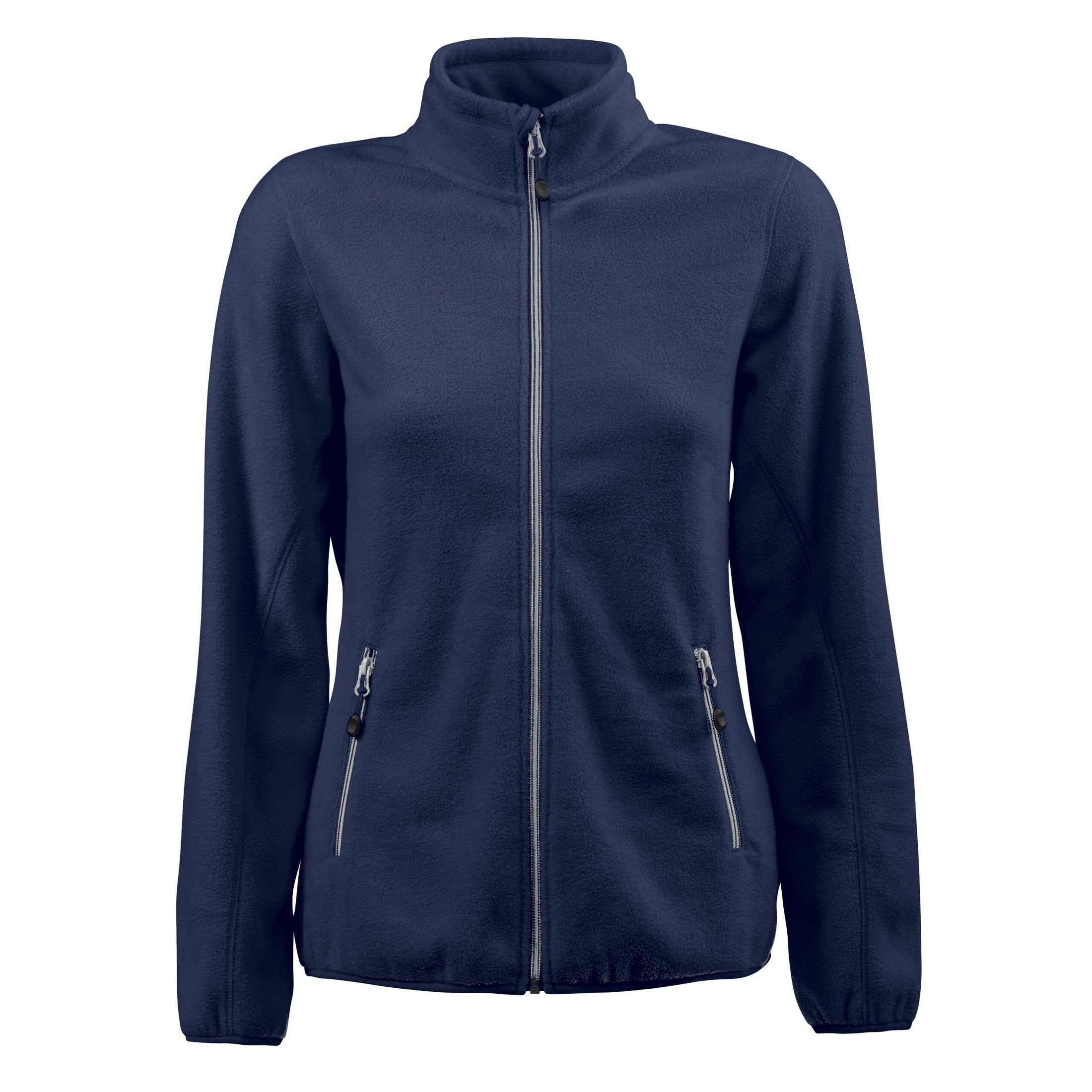 Ladies Rocket Full Zip Fleece - Navy – Custom Planet