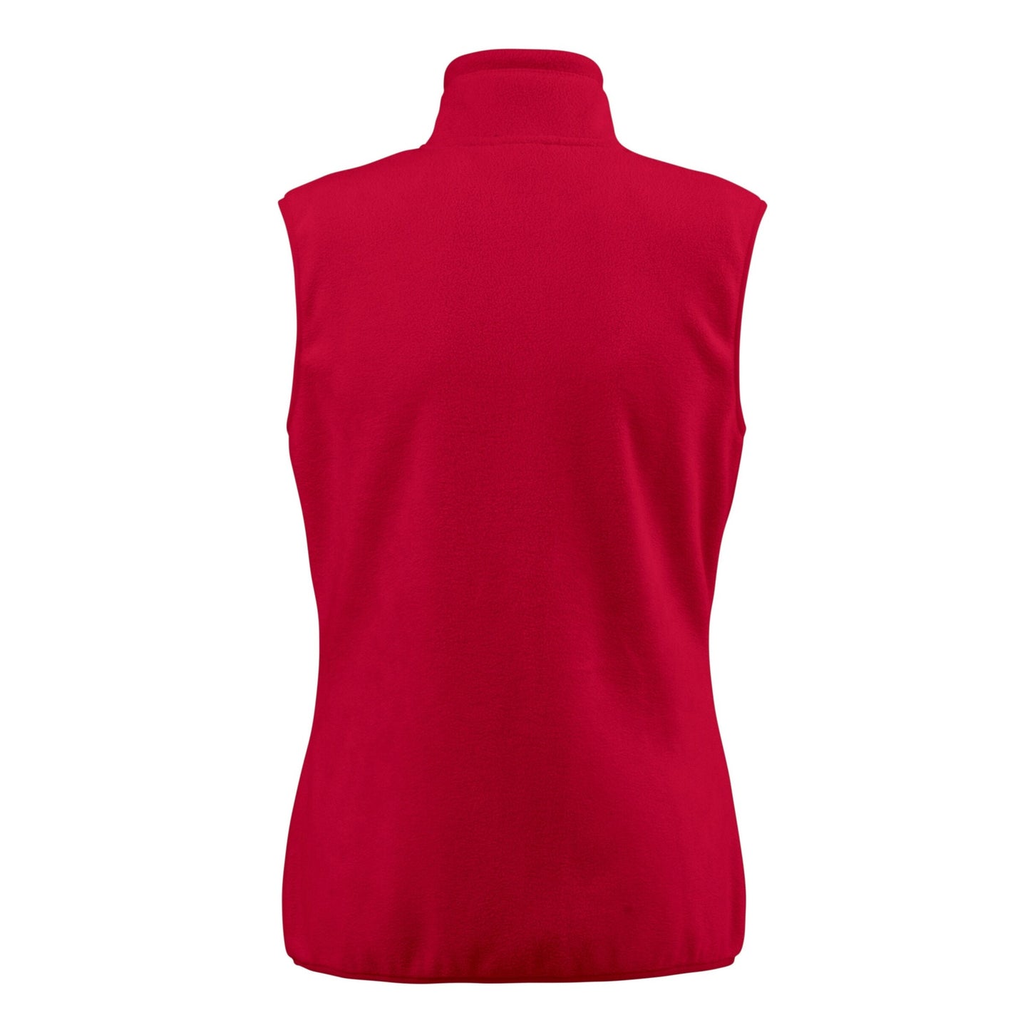 Ladies Sideflip Fleece Vest - Red